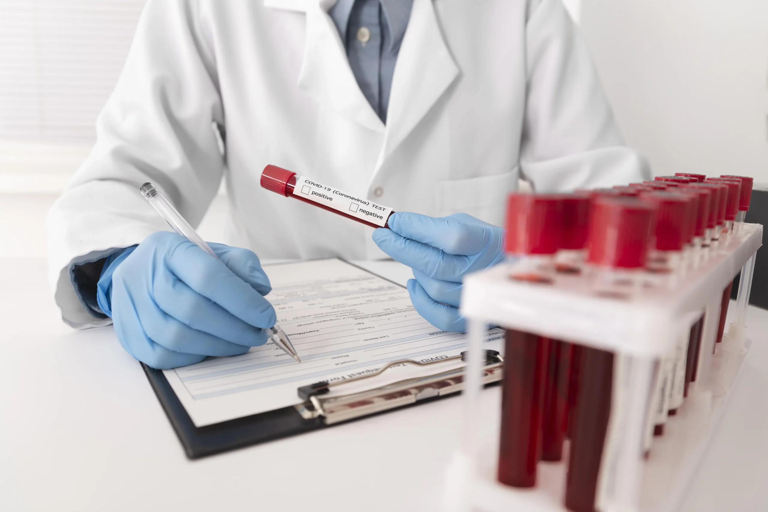 Laboratory tests at the Lotusz Medical Center