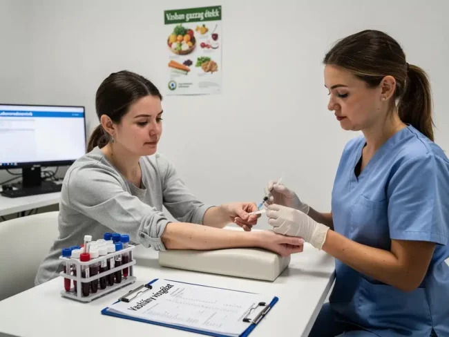 Vashiány vérvizsgálat labor csomag – ferritin, vasszint, vérkép. Vashiány vizsgálat a Lotusz Medical Centerben Budapest.