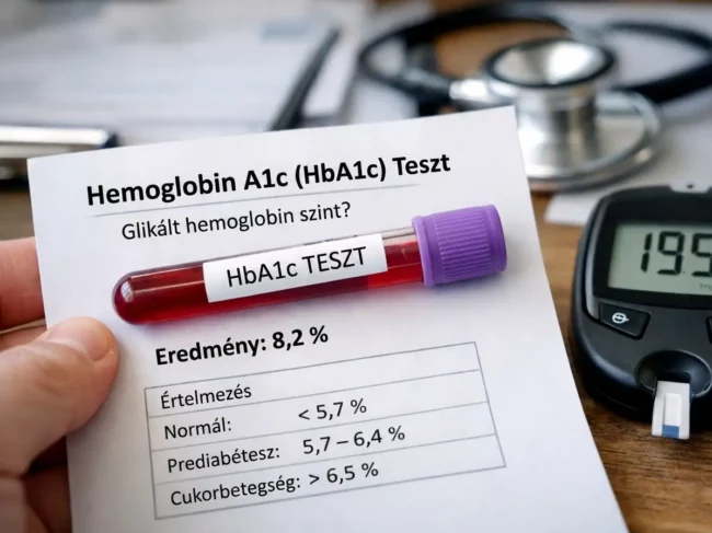 HbA1c laborvizsgálat a Lotusz Medical Centerben Budapesten.